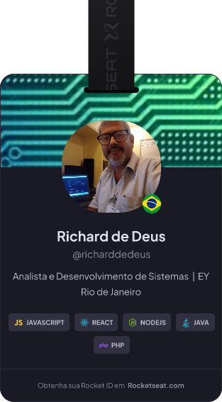 Richard de Deus's Rocket ID